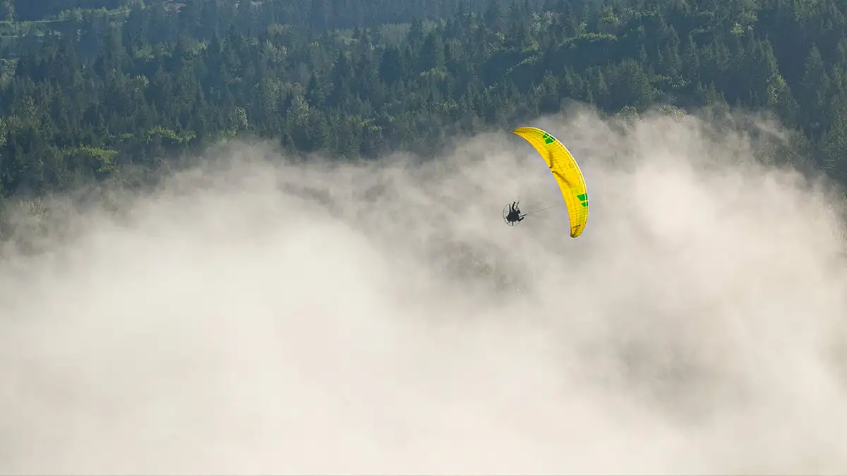 Paramotor training in Washington State