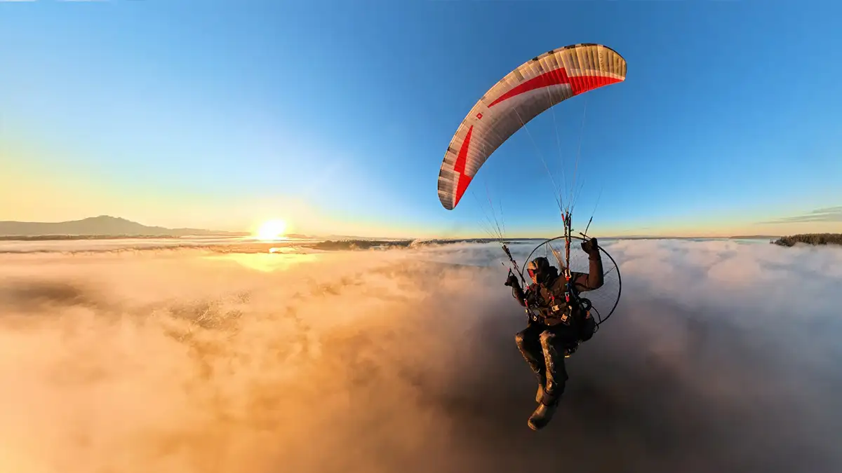 Paramotor training near Seattle, Washington